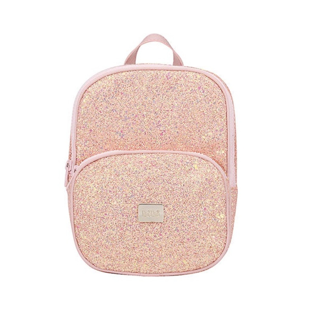 Bibi Brazil pink glitter backpack